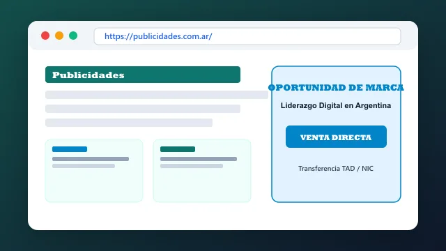 Modelo de aplicación comercial y proyectos digitales para publicidades.com.ar